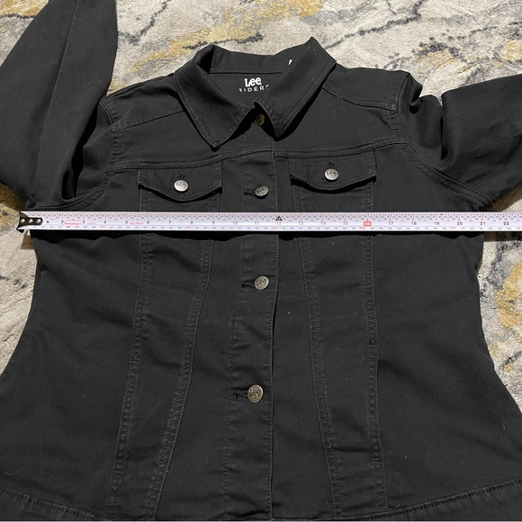 Lee Riders Women's Classic Black Jean Jacket - Picture 7 of 11